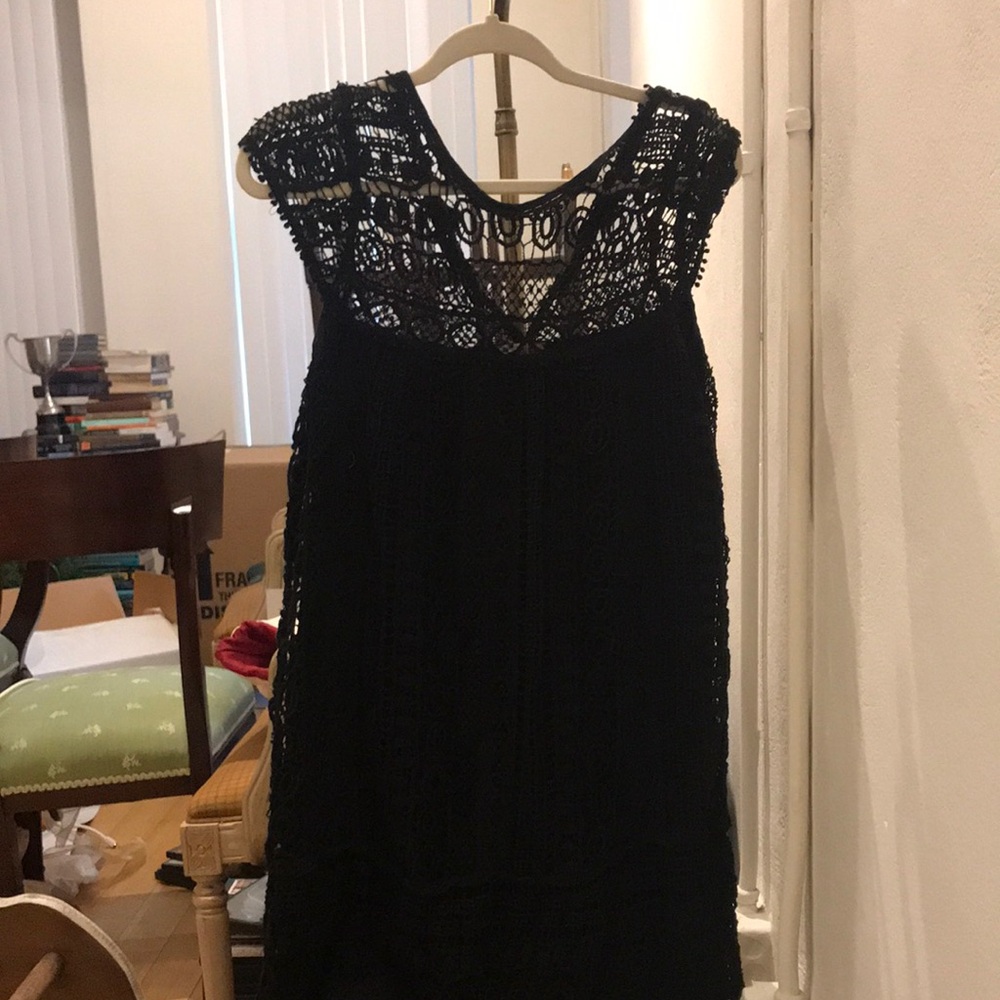 Maeve Black Lace Dress, Boho